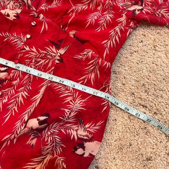 NWT Hope & Ivy "ASOS" pink floral tea dress, midi, us sz 12 “Melody May” - Picture 7 of 8